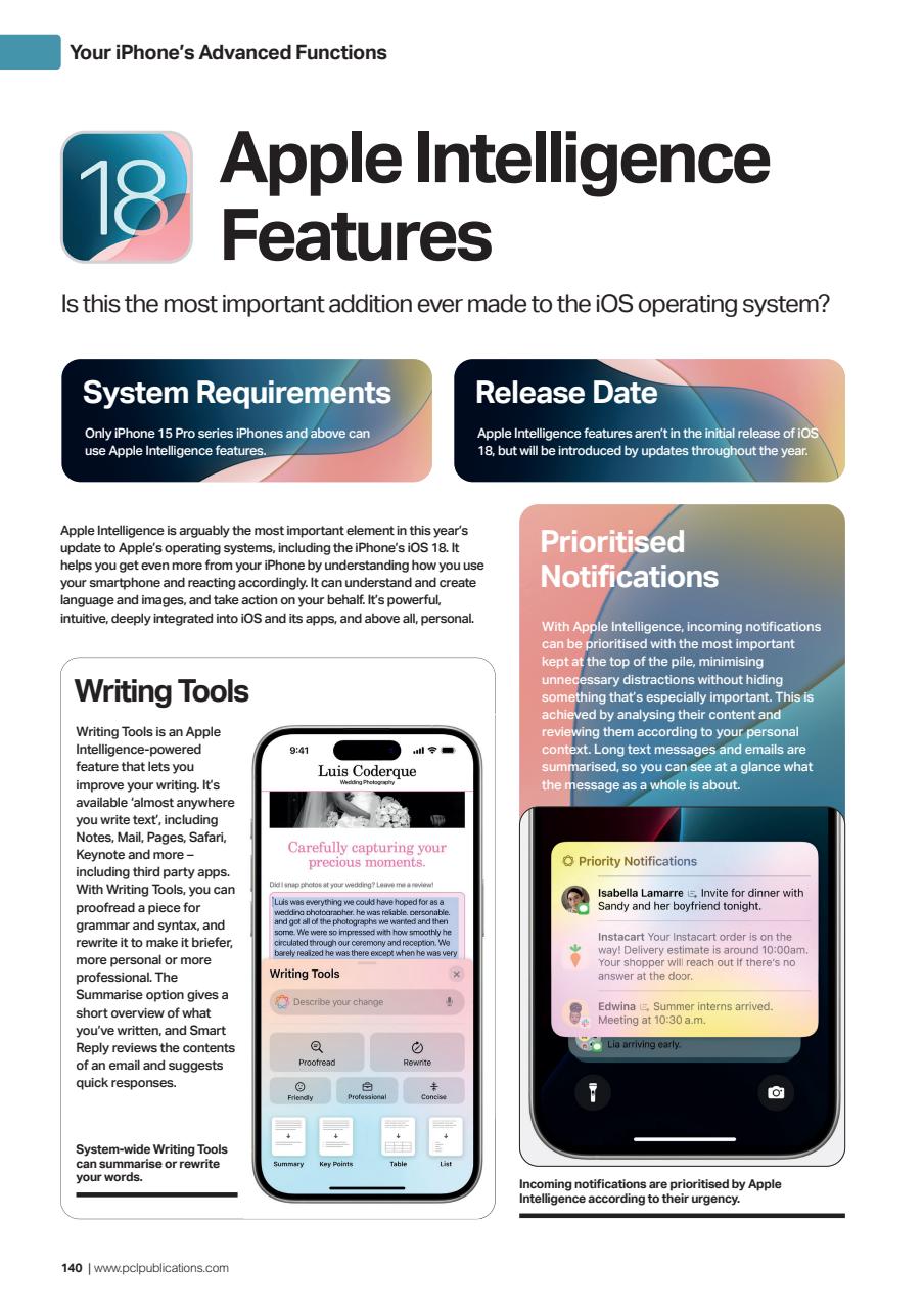iPhone The Complete Manual Preview Pages