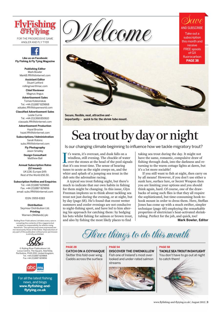 Fly Fishing and Fly Tying Preview Pages