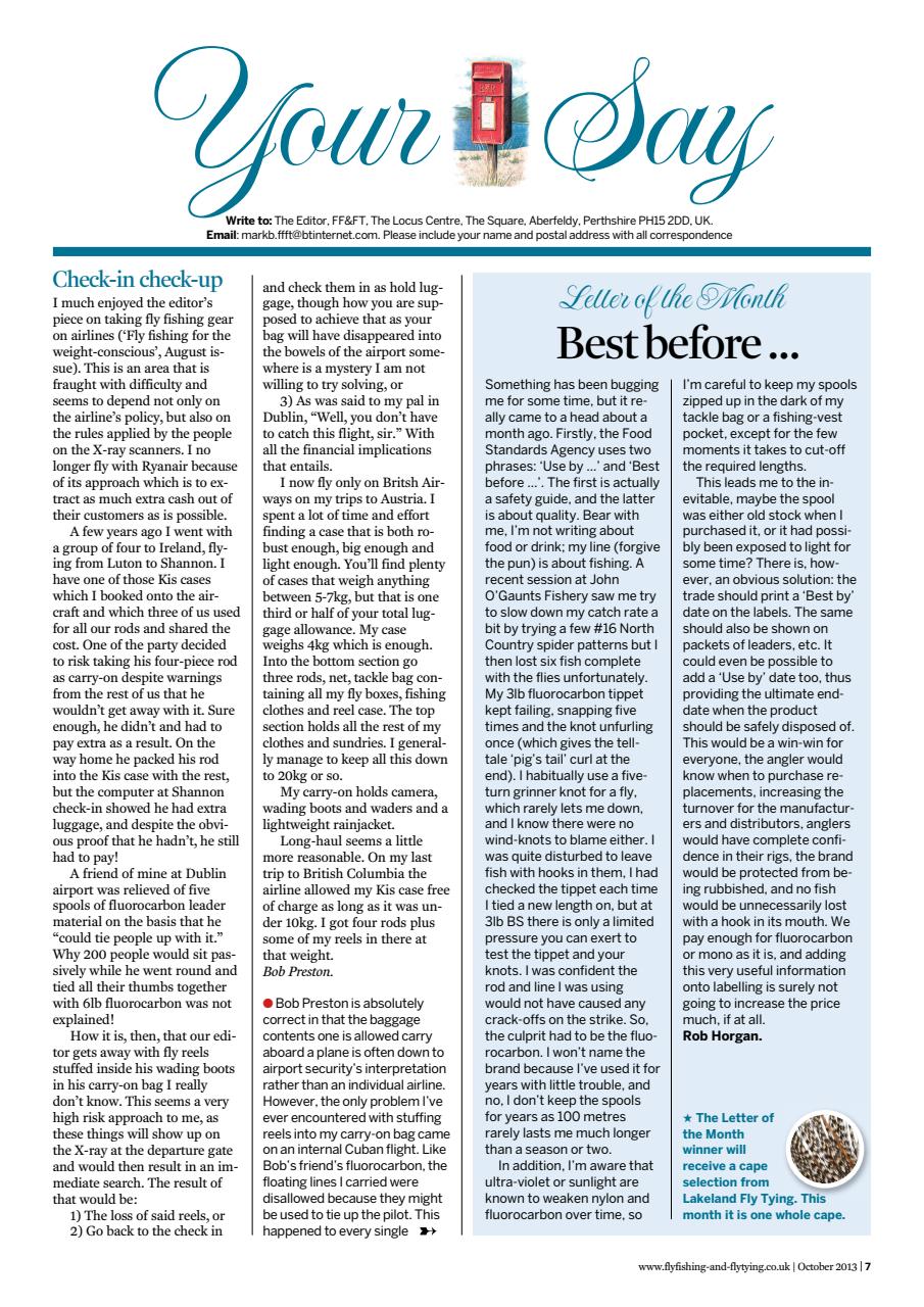 Fly Fishing and Fly Tying Preview Pages