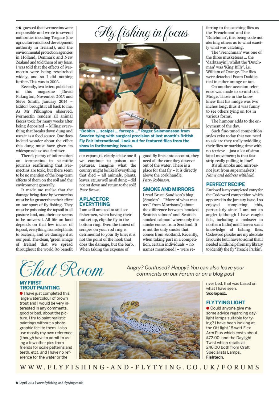 Fly Fishing and Fly Tying Preview Pages