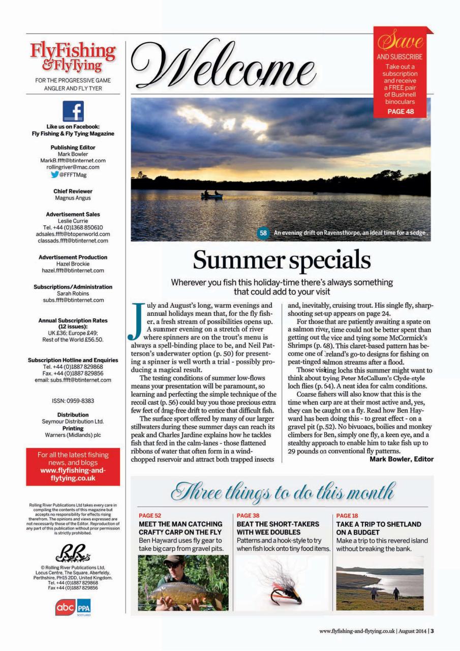 Fly Fishing and Fly Tying Preview Pages