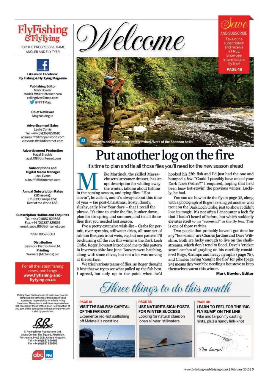 Fly Fishing and Fly Tying Preview Pages