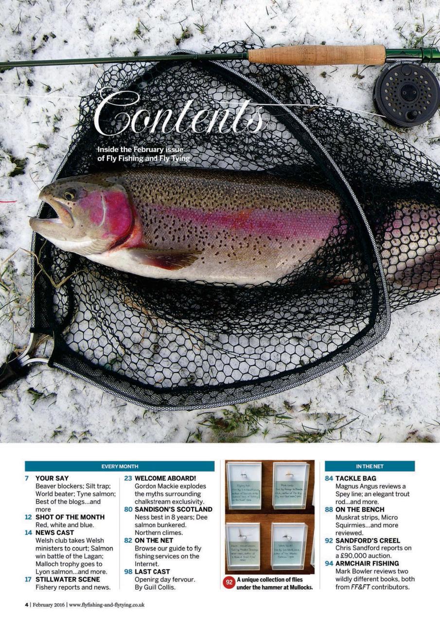 Fly Fishing and Fly Tying Preview Pages