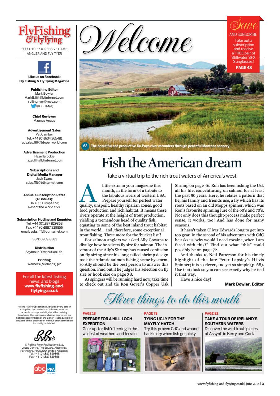 Fly Fishing and Fly Tying Preview Pages