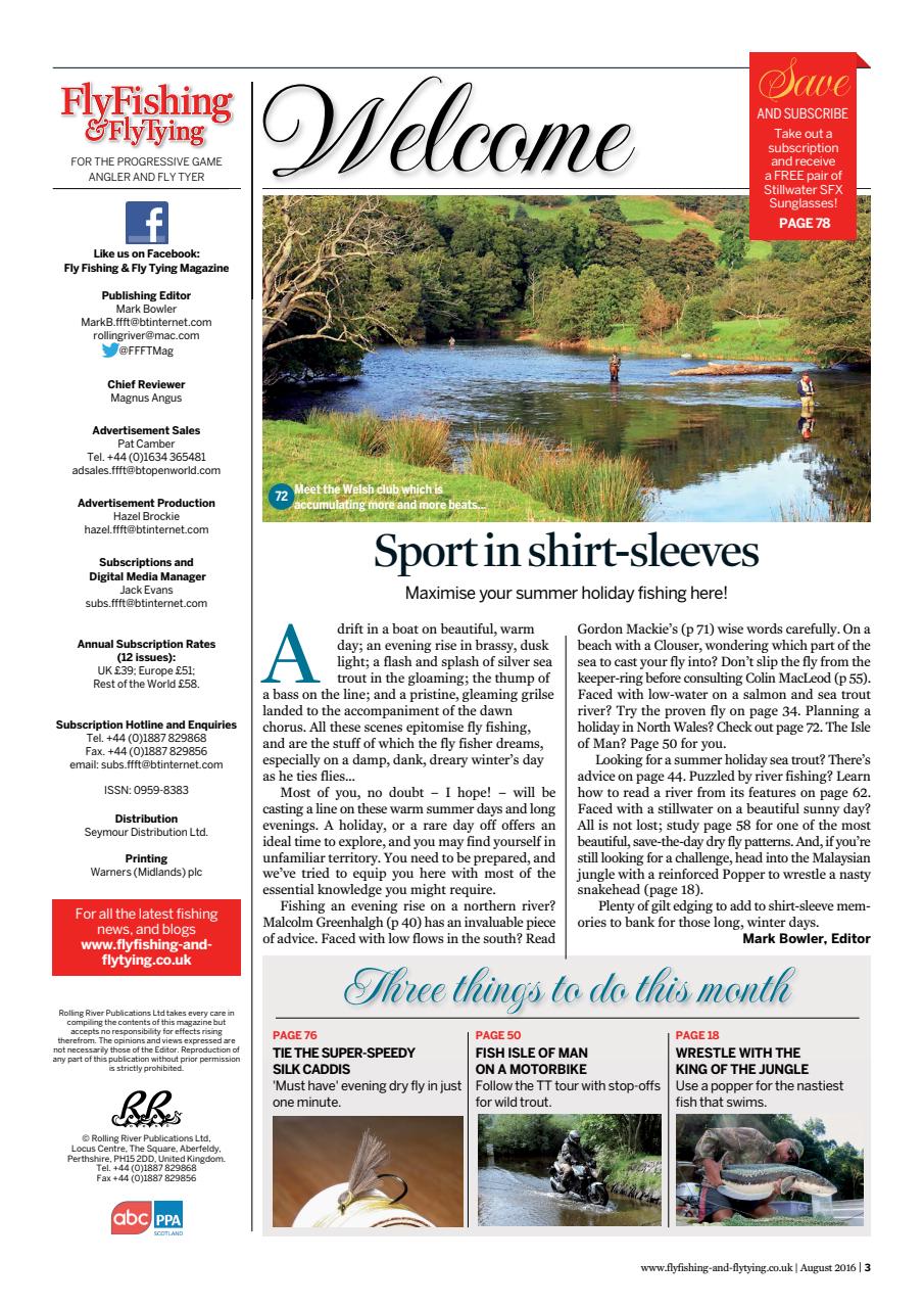 Fly Fishing and Fly Tying Preview Pages