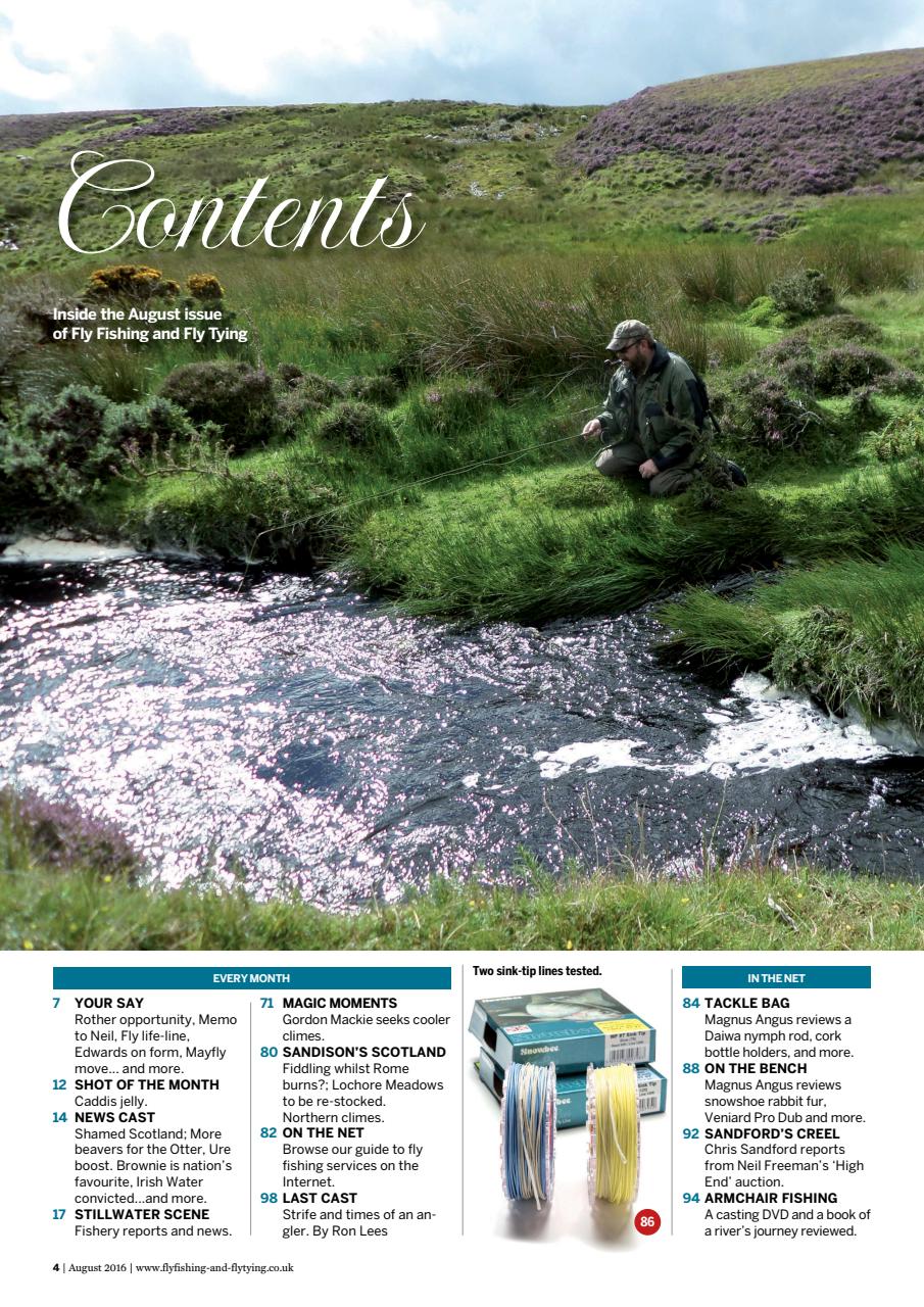 Fly Fishing and Fly Tying Preview Pages