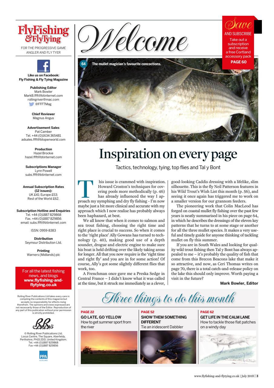 Fly Fishing and Fly Tying Preview Pages