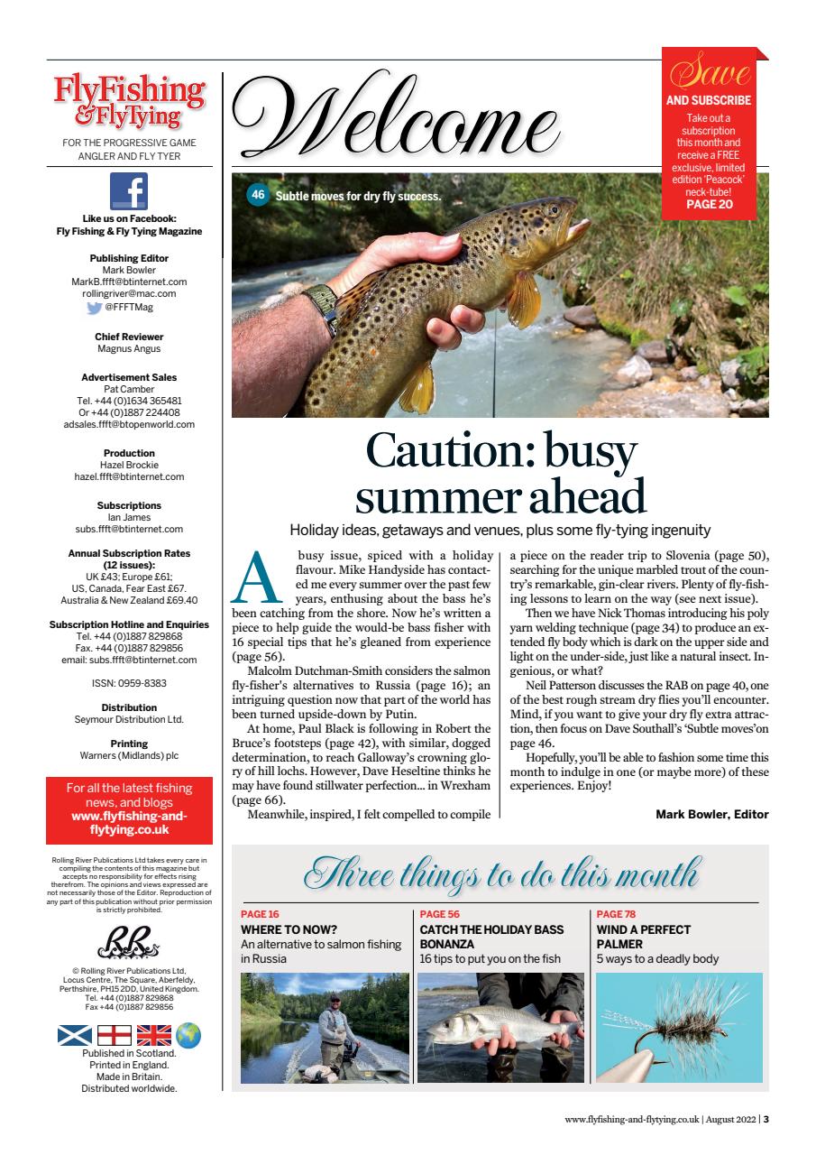 Fly Fishing and Fly Tying Preview Pages