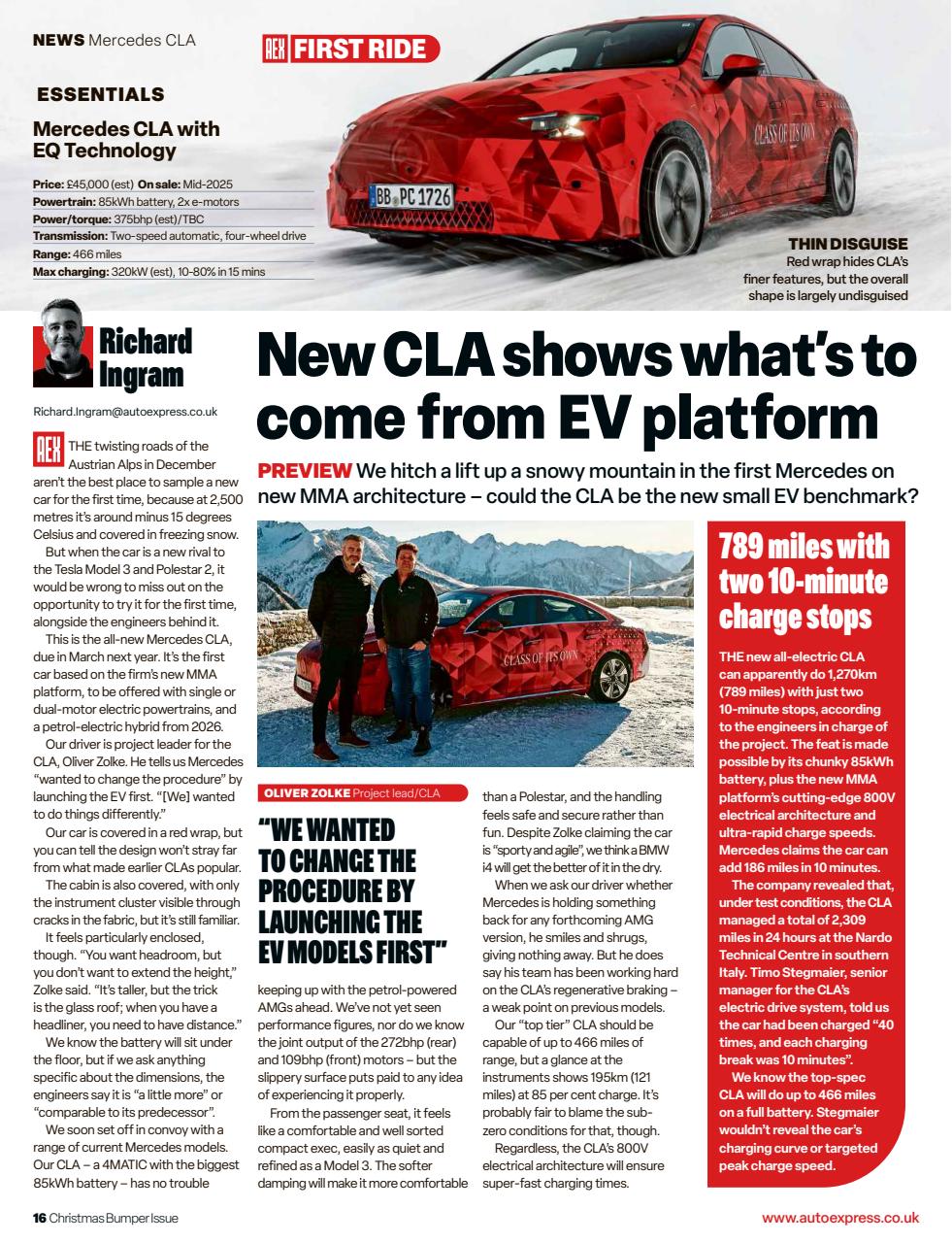 Auto Express Preview Pages