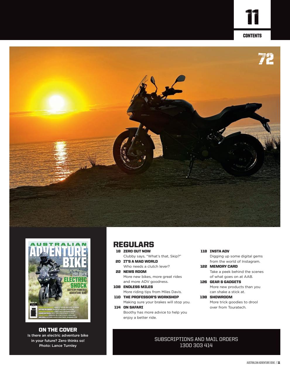 Australian Adventure Bike Preview Pages