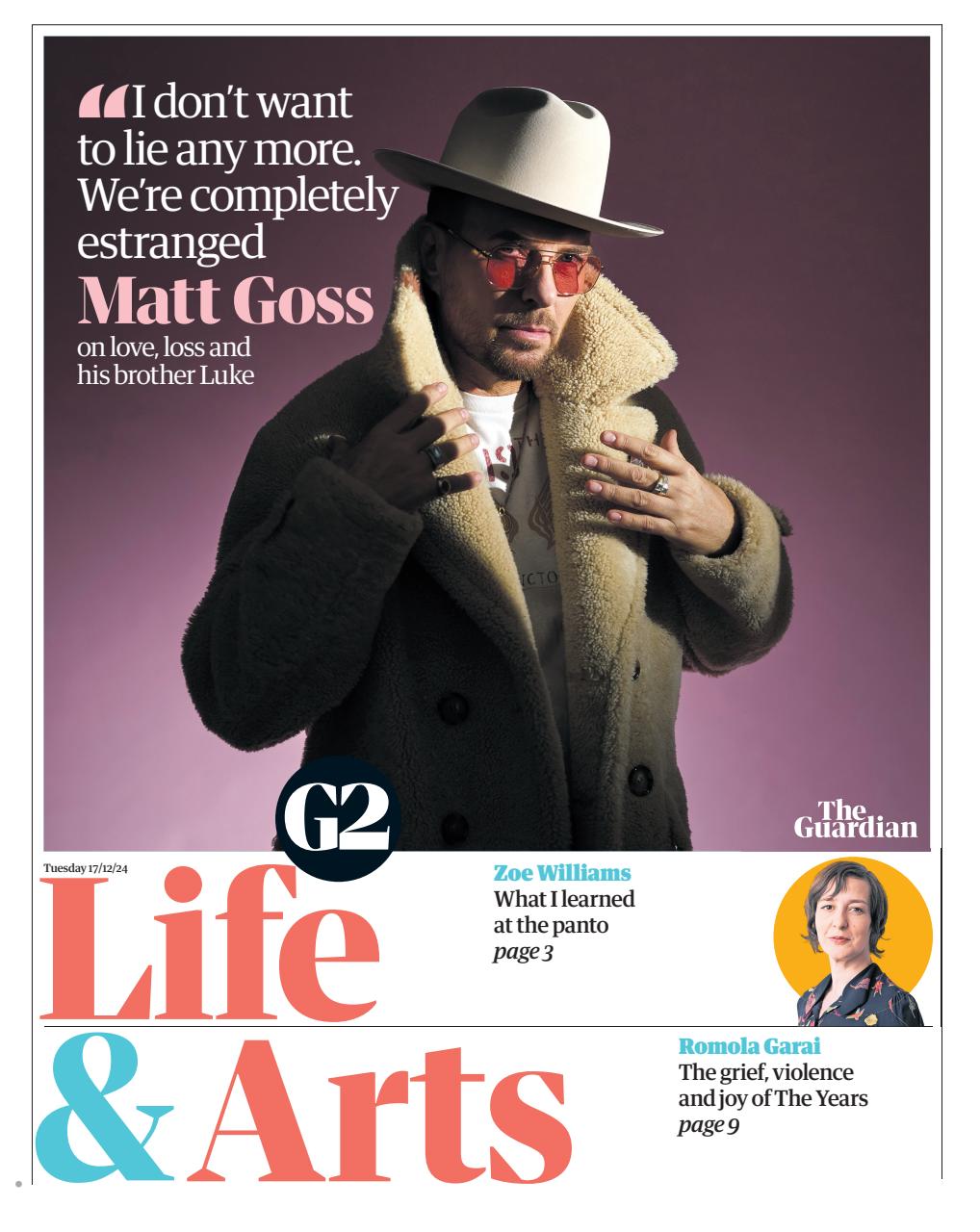 The Guardian Newspaper Preview Pages