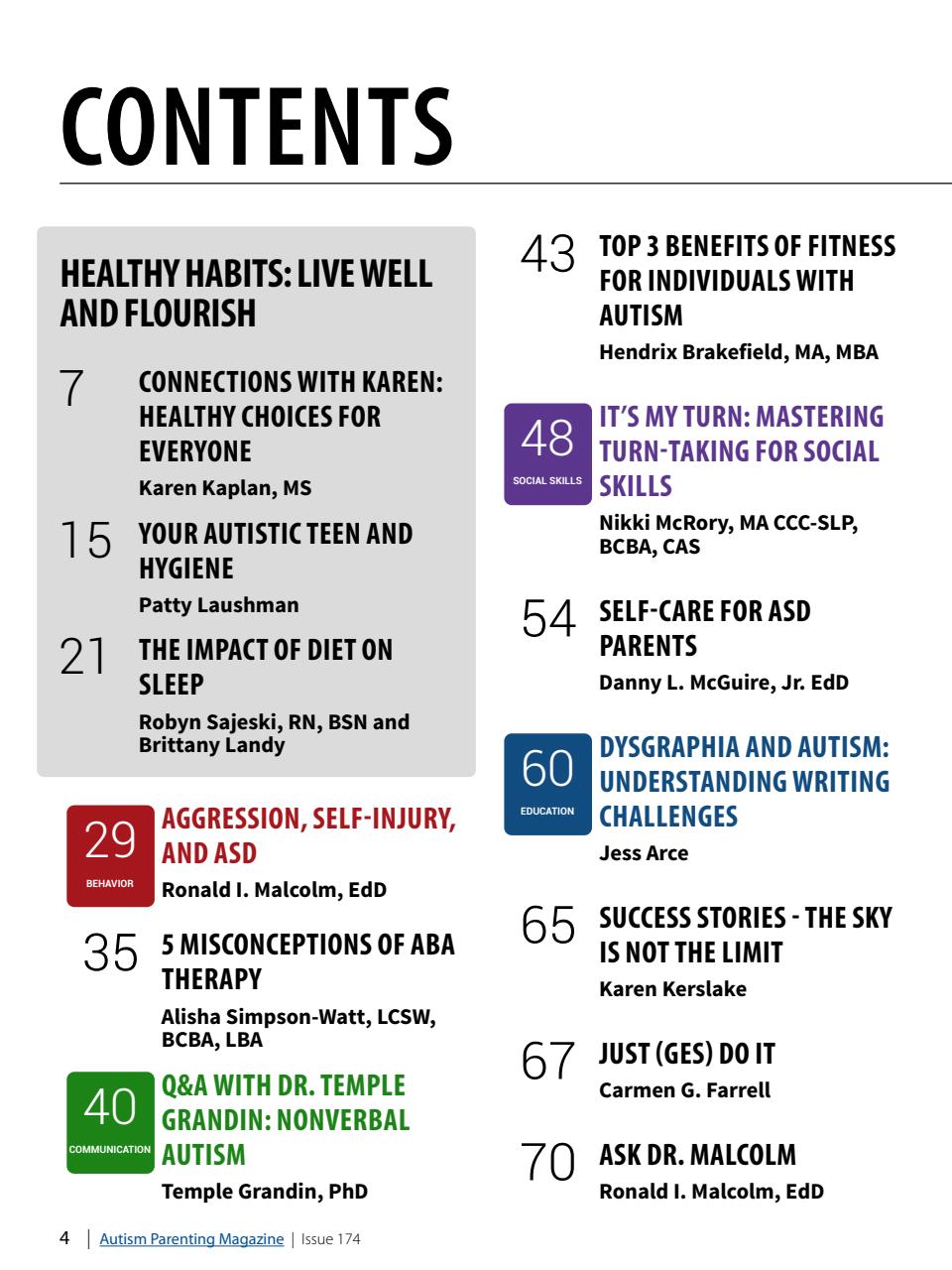 Autism Parenting Preview Pages