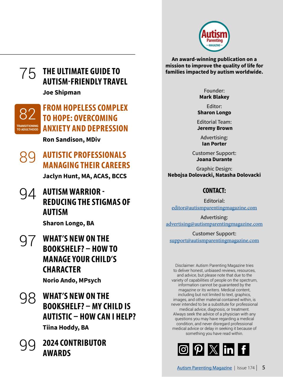 Autism Parenting Preview Pages