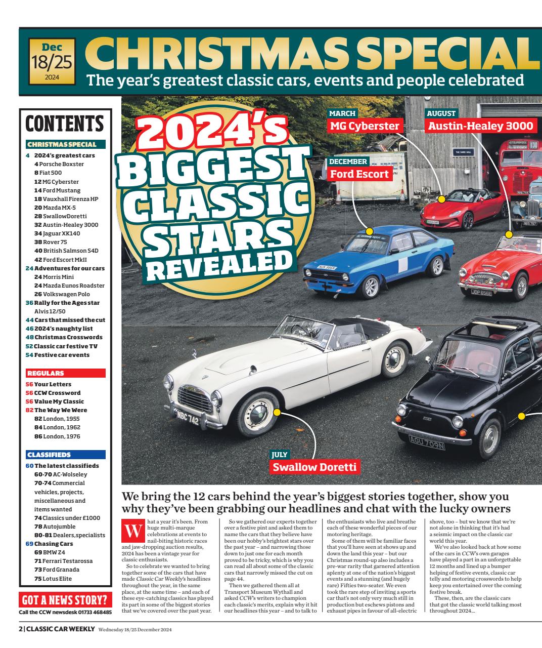Classic Car Weekly Preview Pages