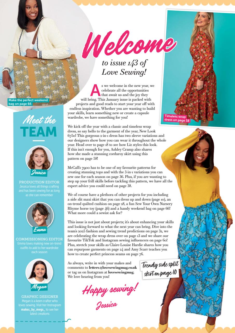 Love Sewing Preview Pages