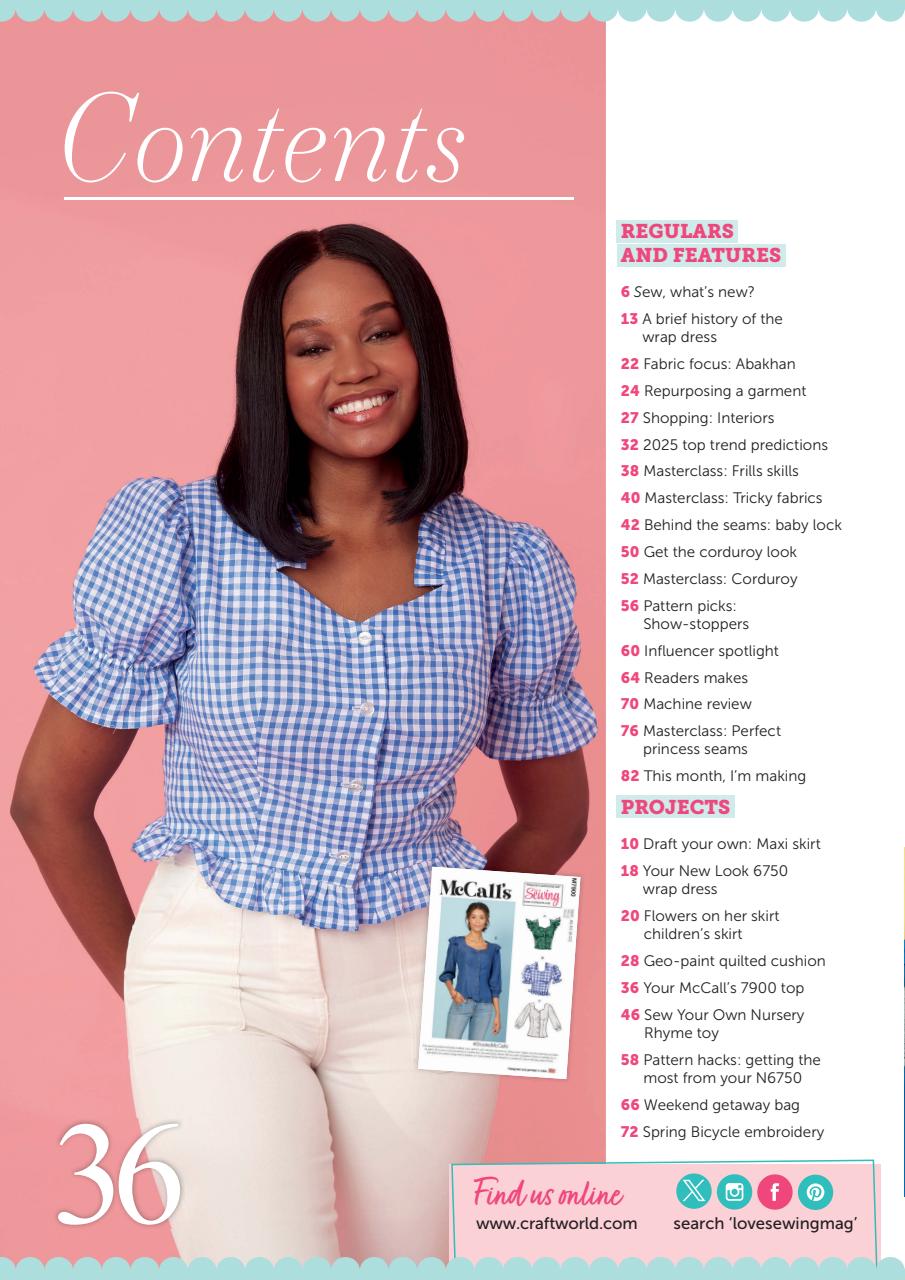 Love Sewing Preview Pages