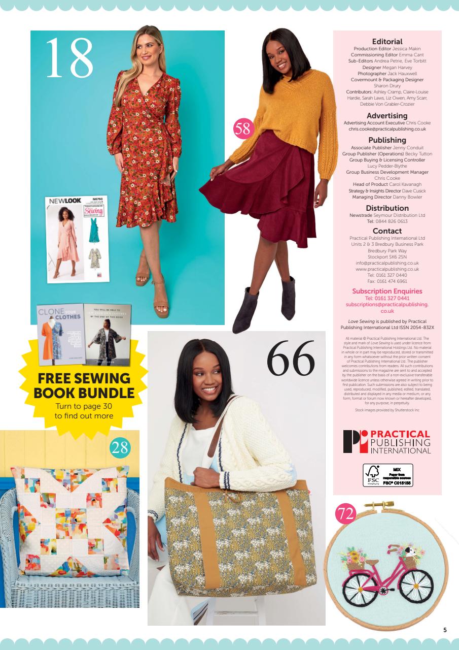 Love Sewing Preview Pages