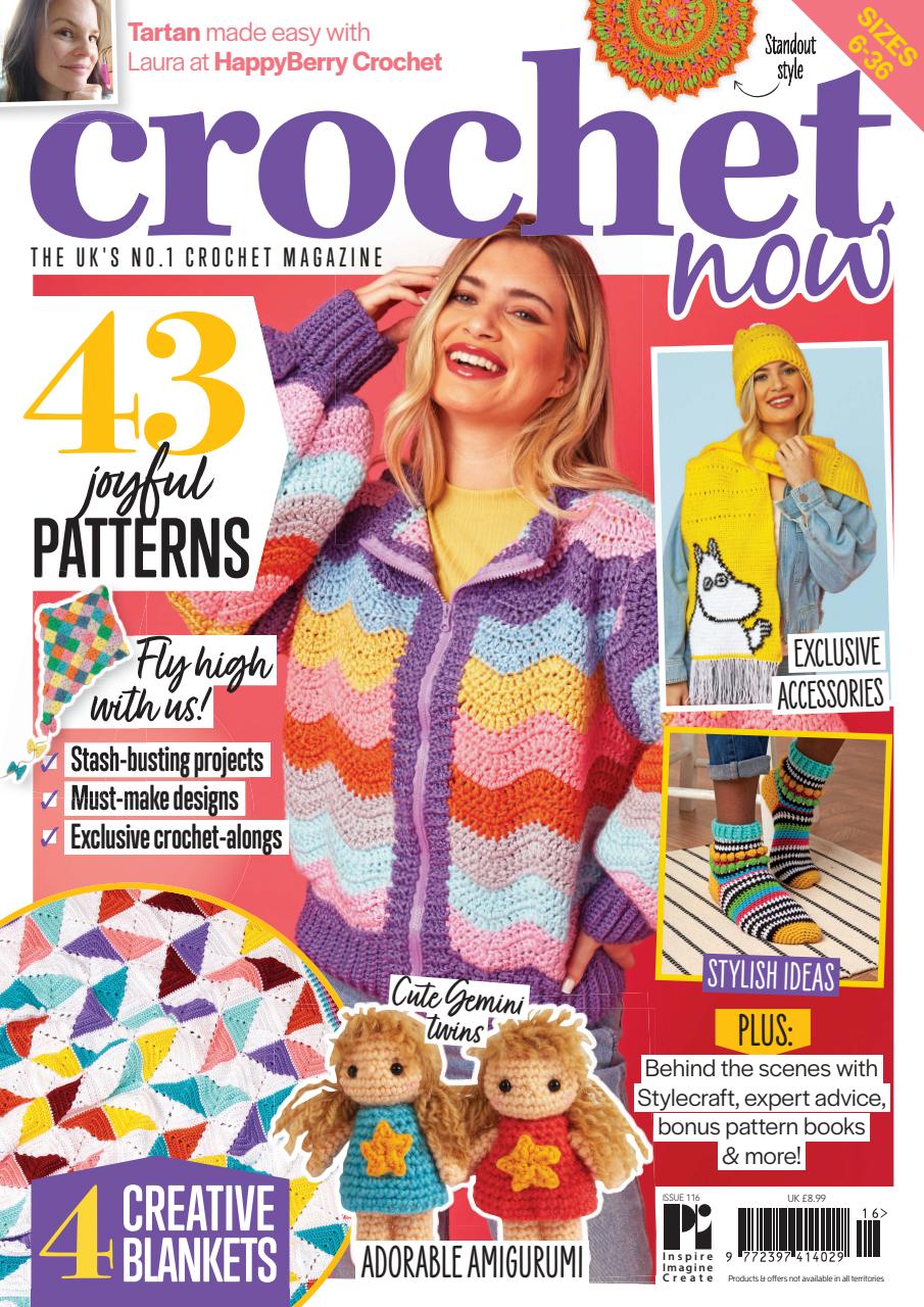 Crochet Now Magazine Preview Pages
