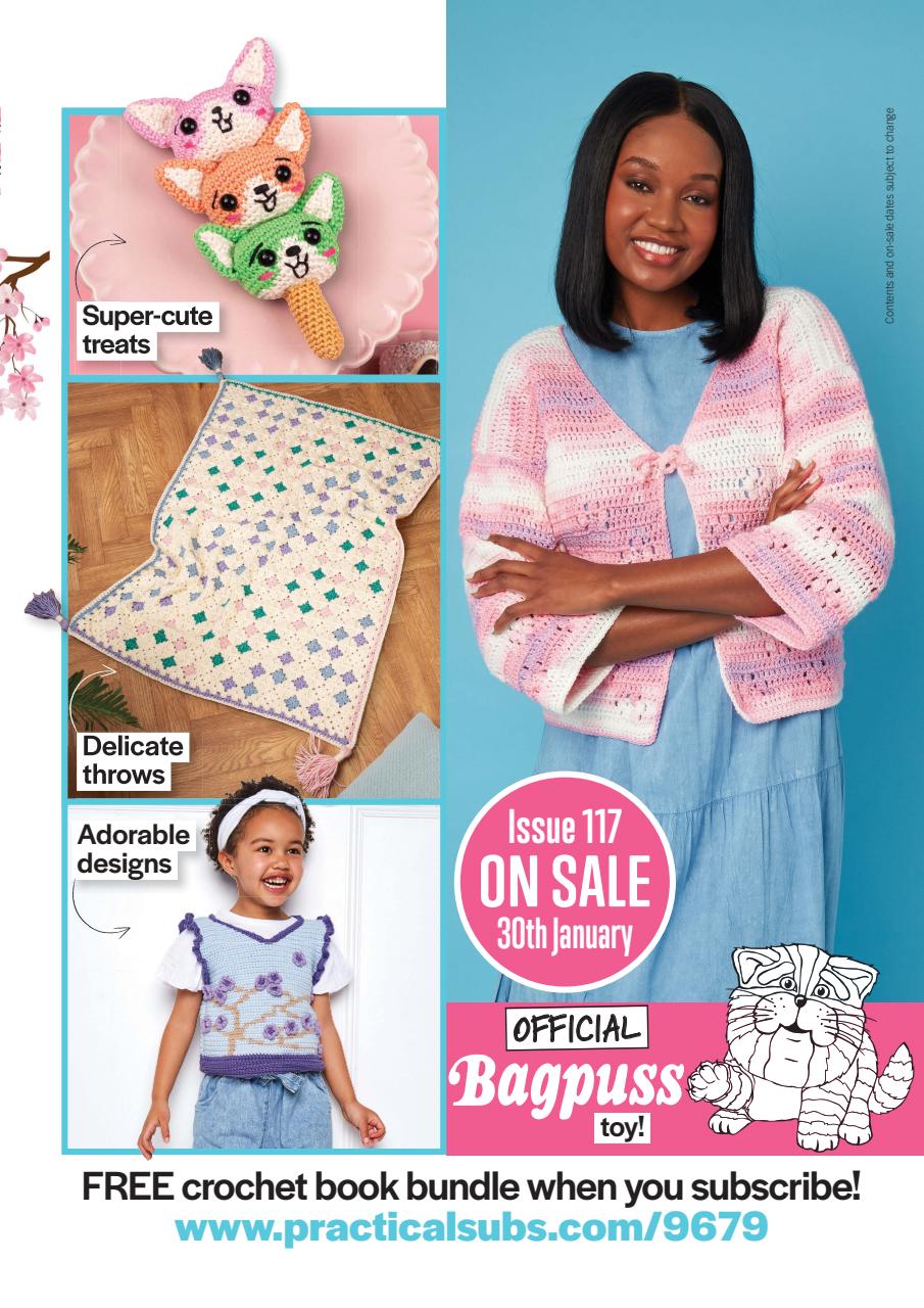 Crochet Now Magazine Preview Pages