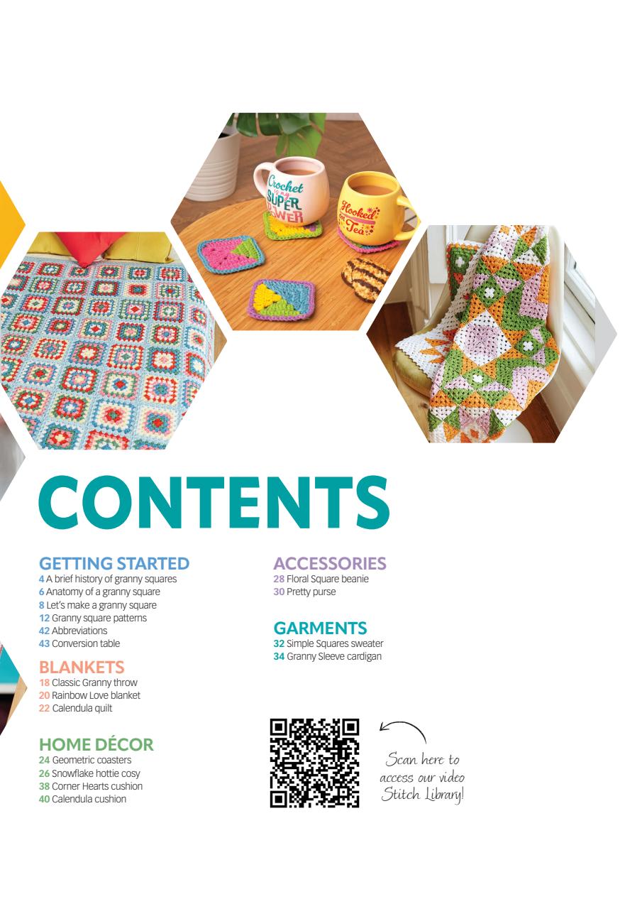 Crochet Now Magazine Preview Pages