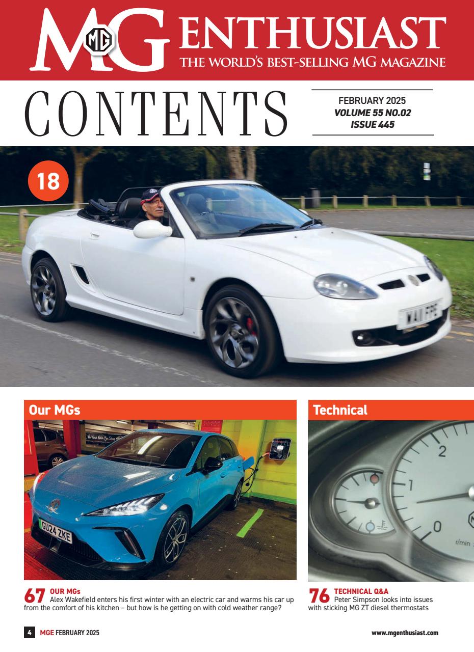 MG Enthusiast Preview Pages