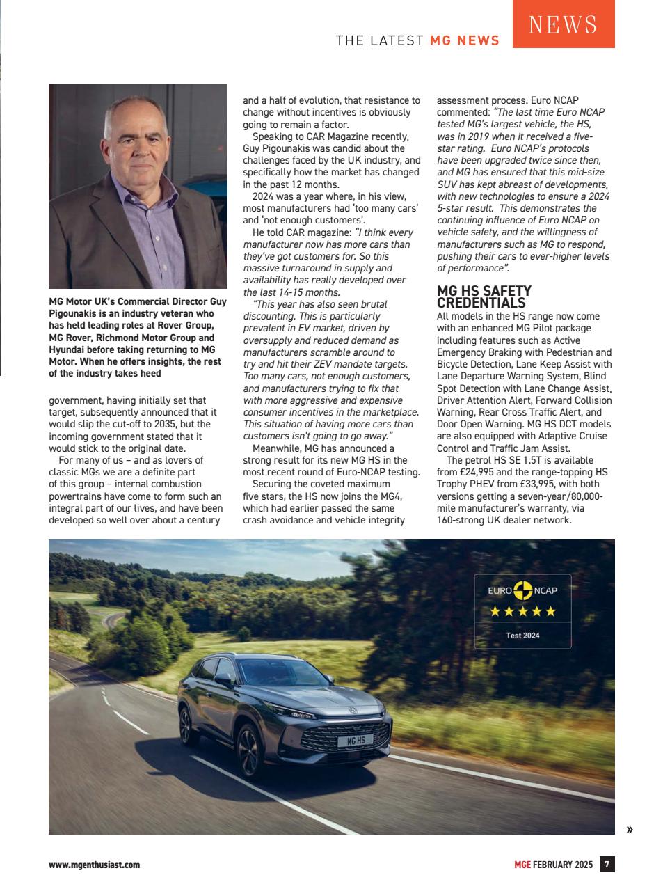 MG Enthusiast Preview Pages