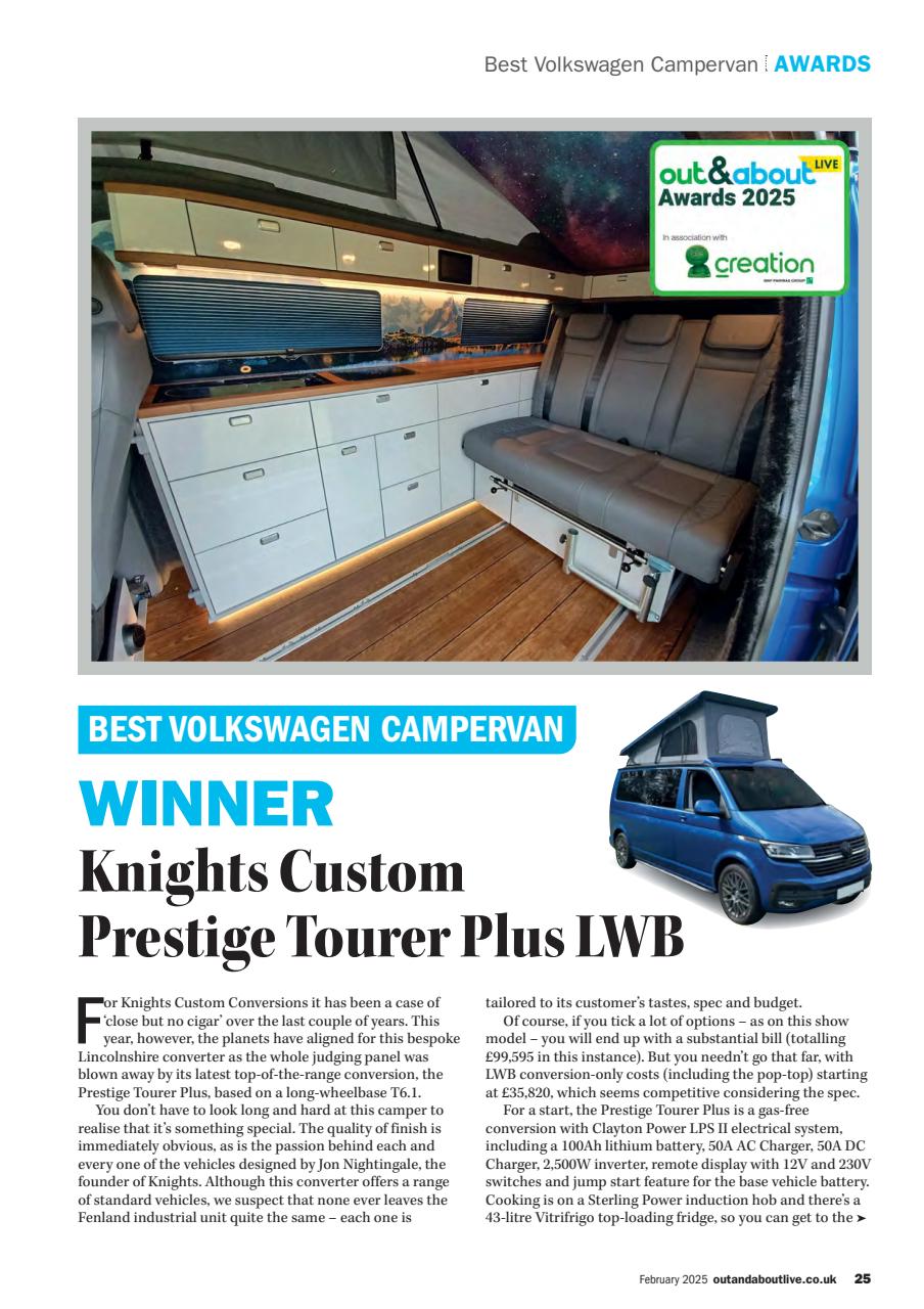 What Motorhome magazine Preview Pages