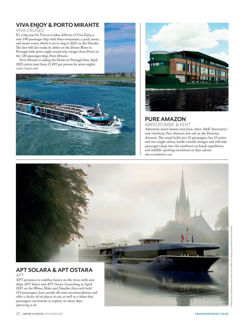 Cruise & Travel Preview Pages