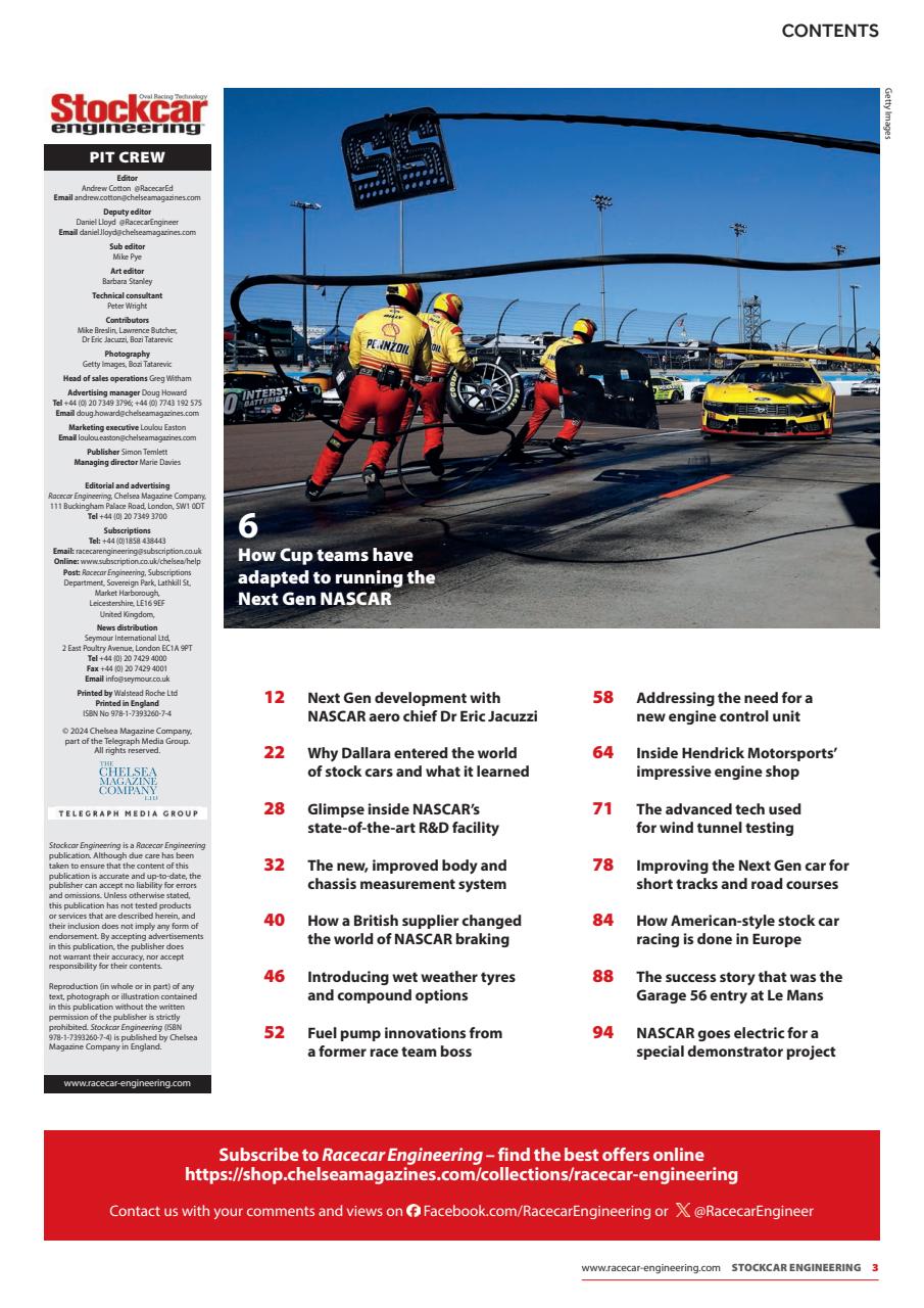 Racecar Engineering Preview Pages