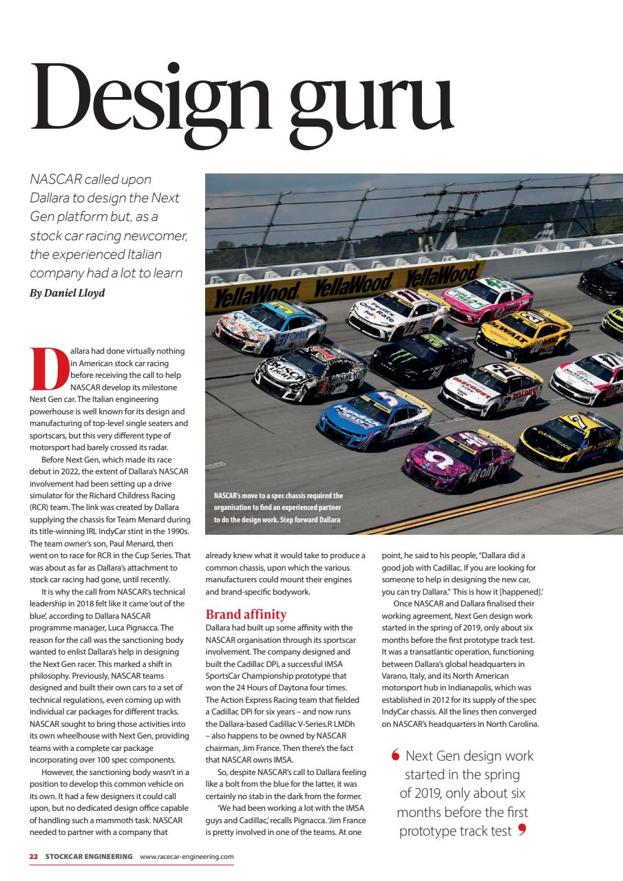 Racecar Engineering Preview Pages