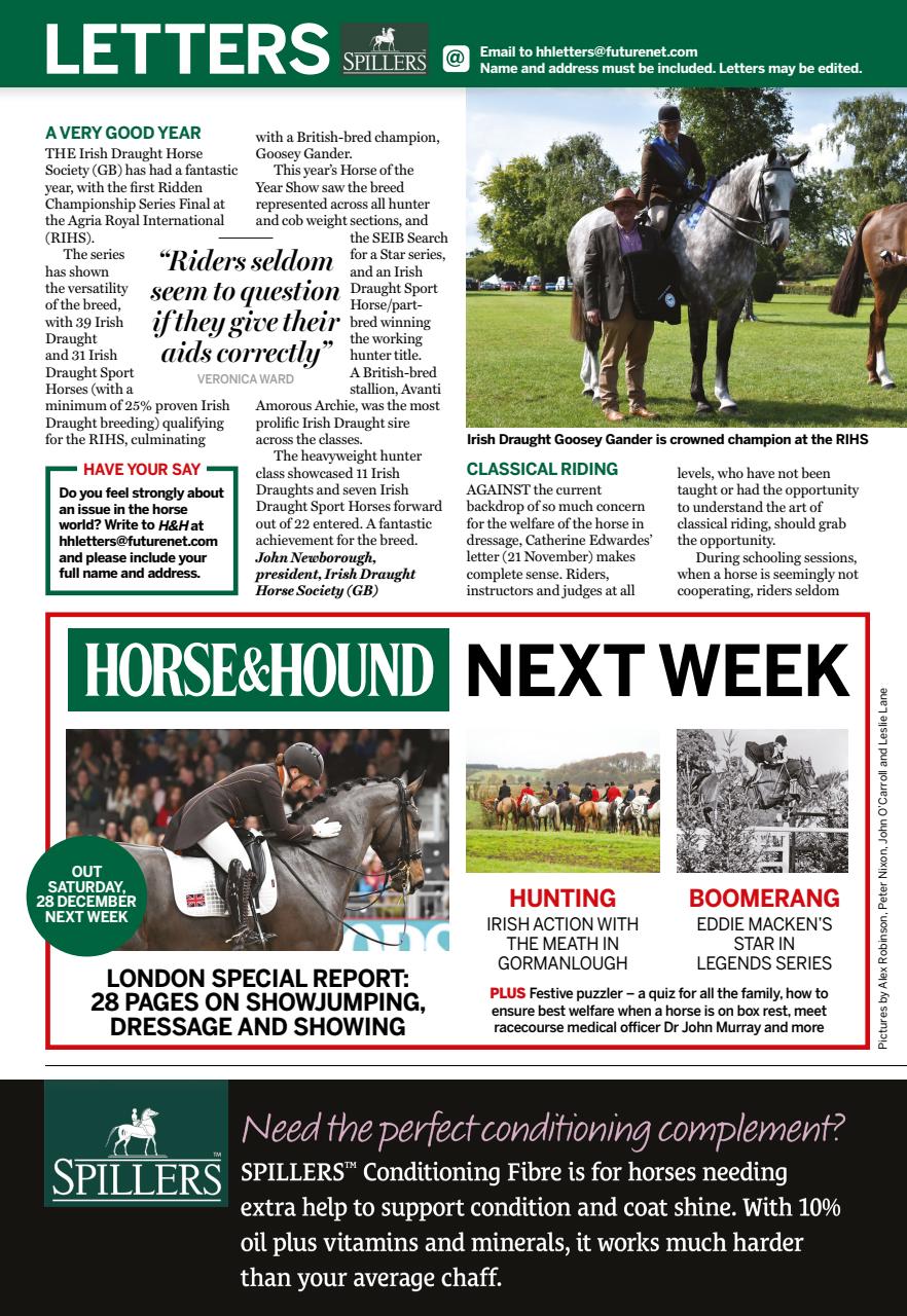 Horse & Hound Preview Pages