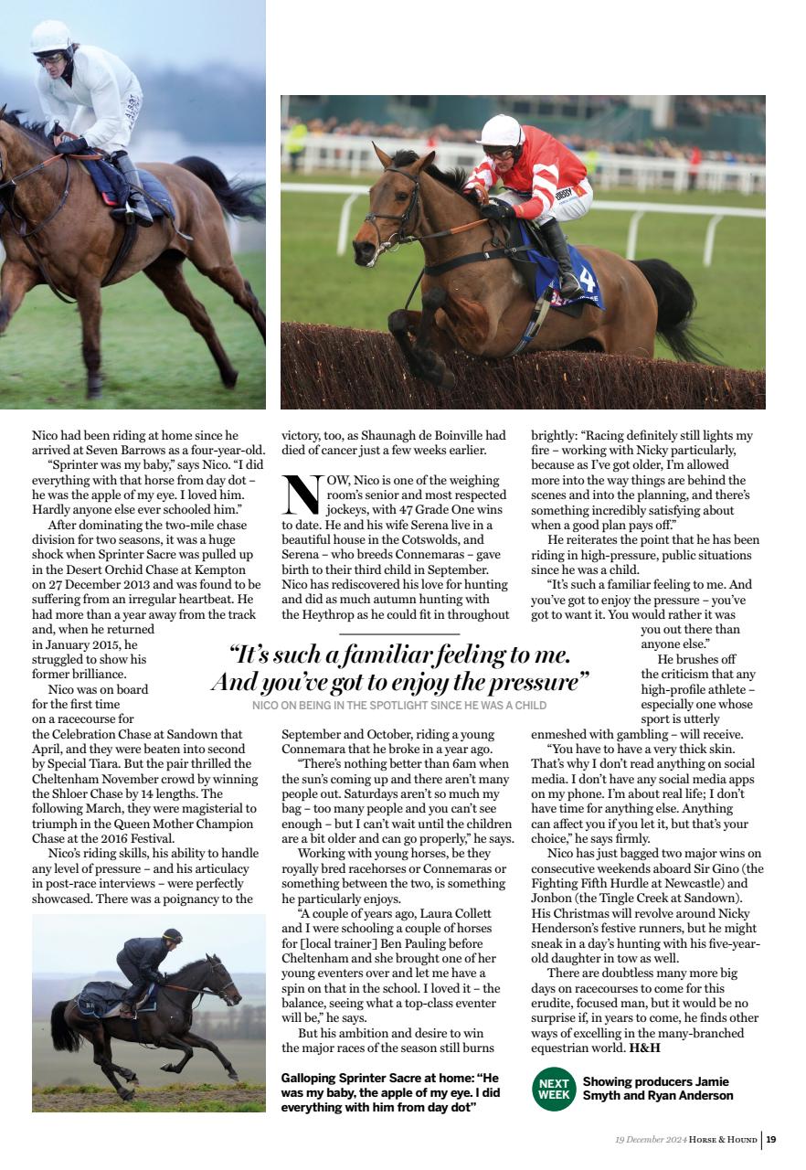 Horse & Hound Preview Pages