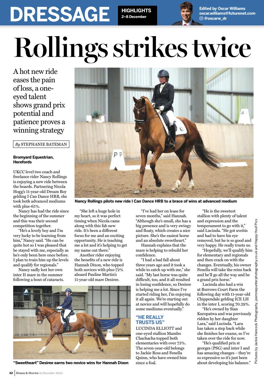 Horse & Hound Preview Pages