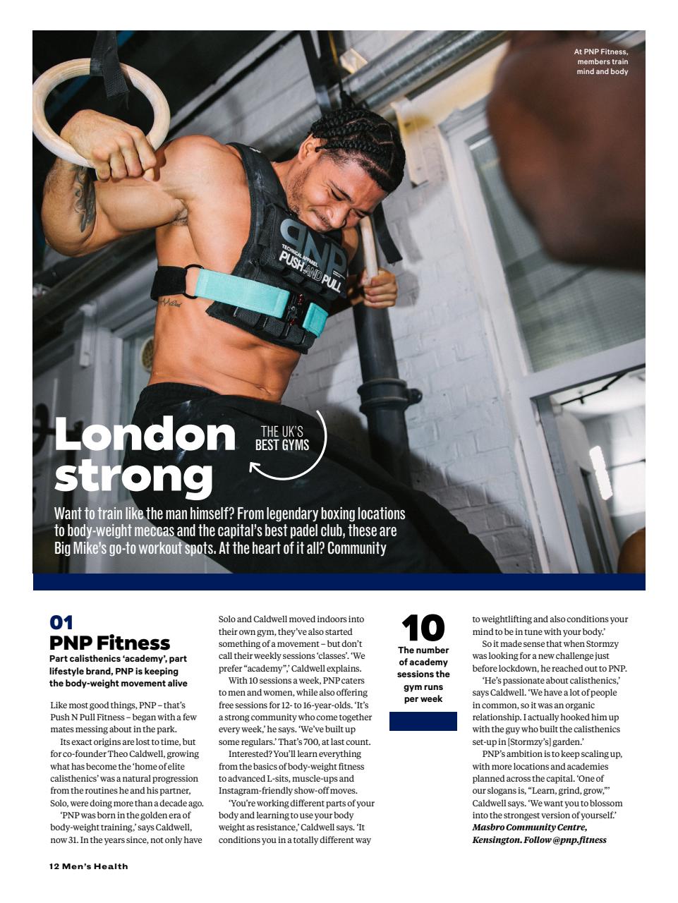 Men's Health Preview Pages
