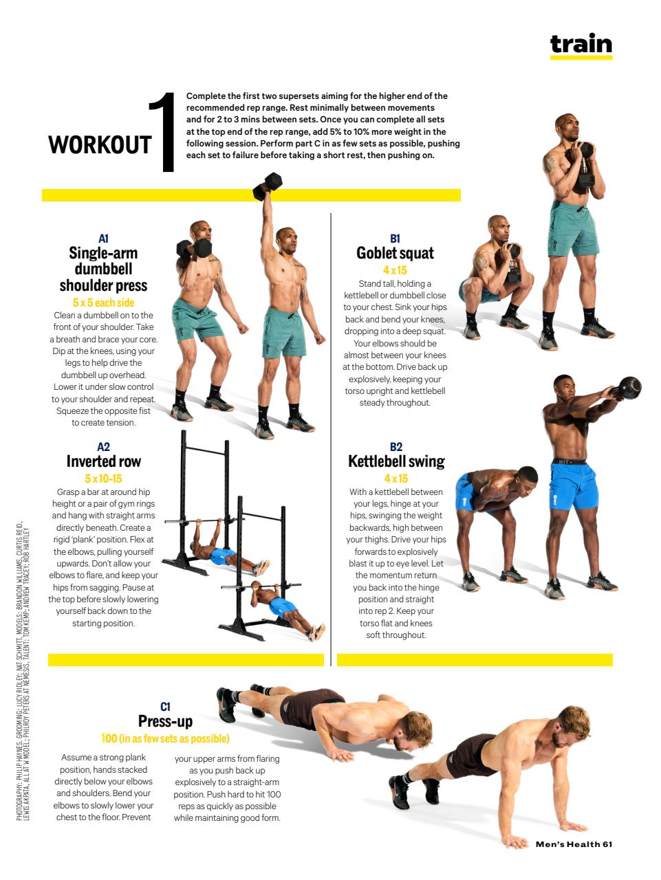 Men's Health Preview Pages