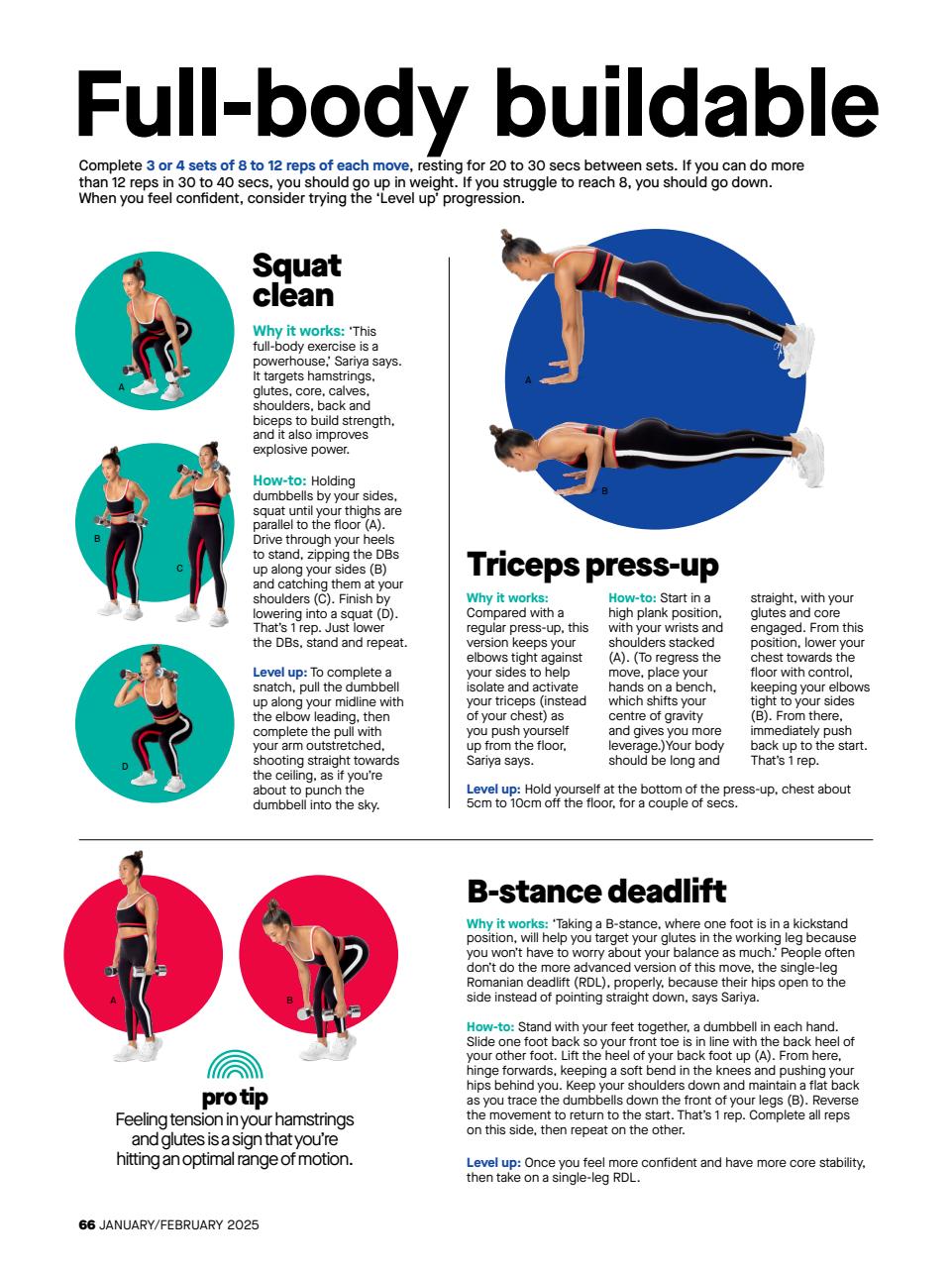 Women's Health Preview Pages