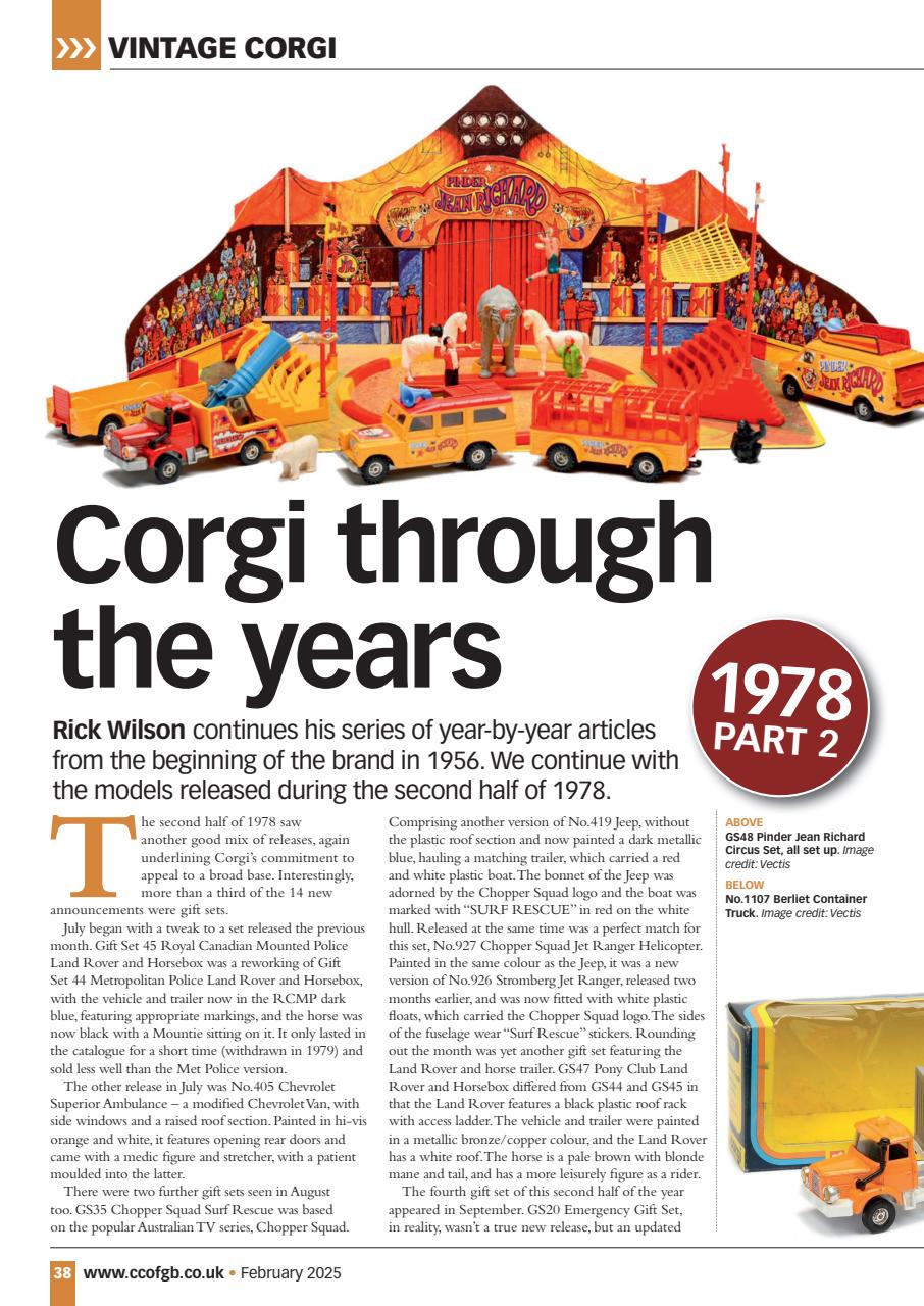 Diecast Collector Preview Pages