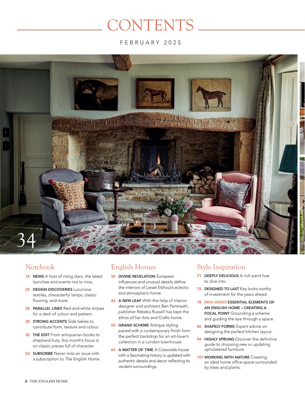 The English Home Preview Pages