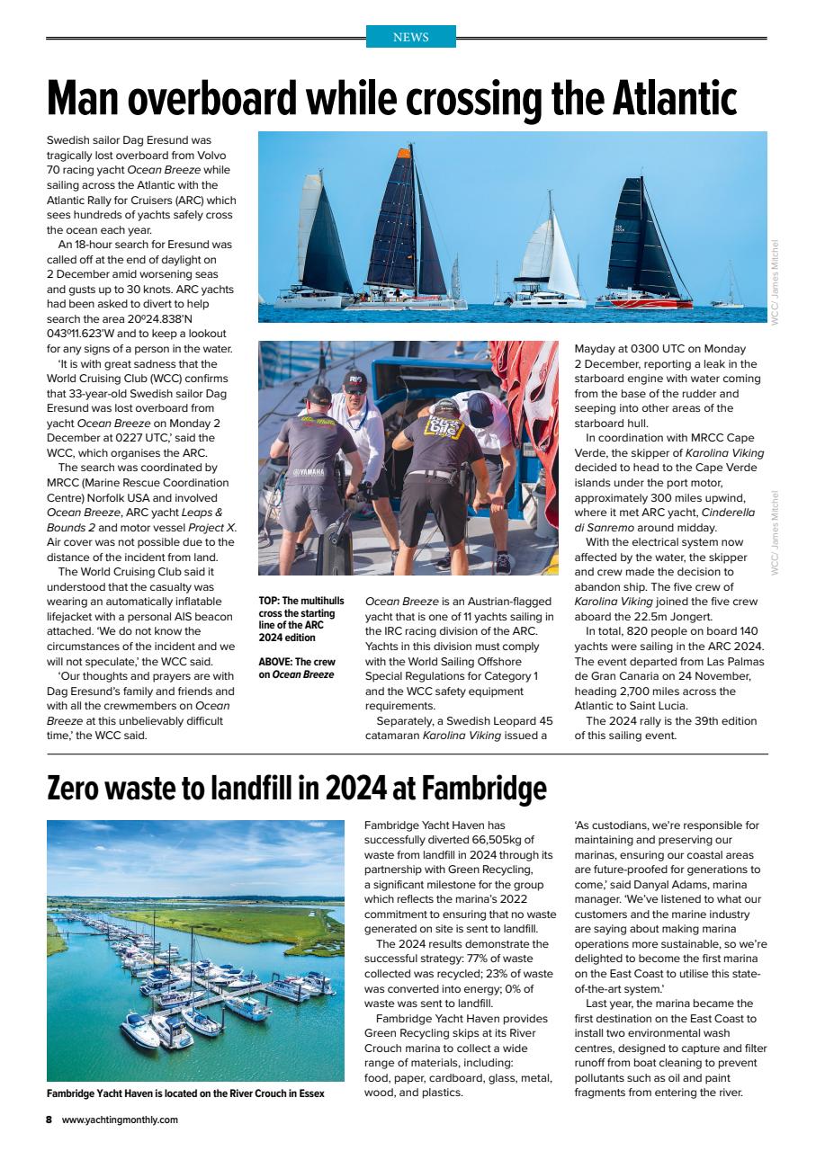 Yachting Monthly Preview Pages