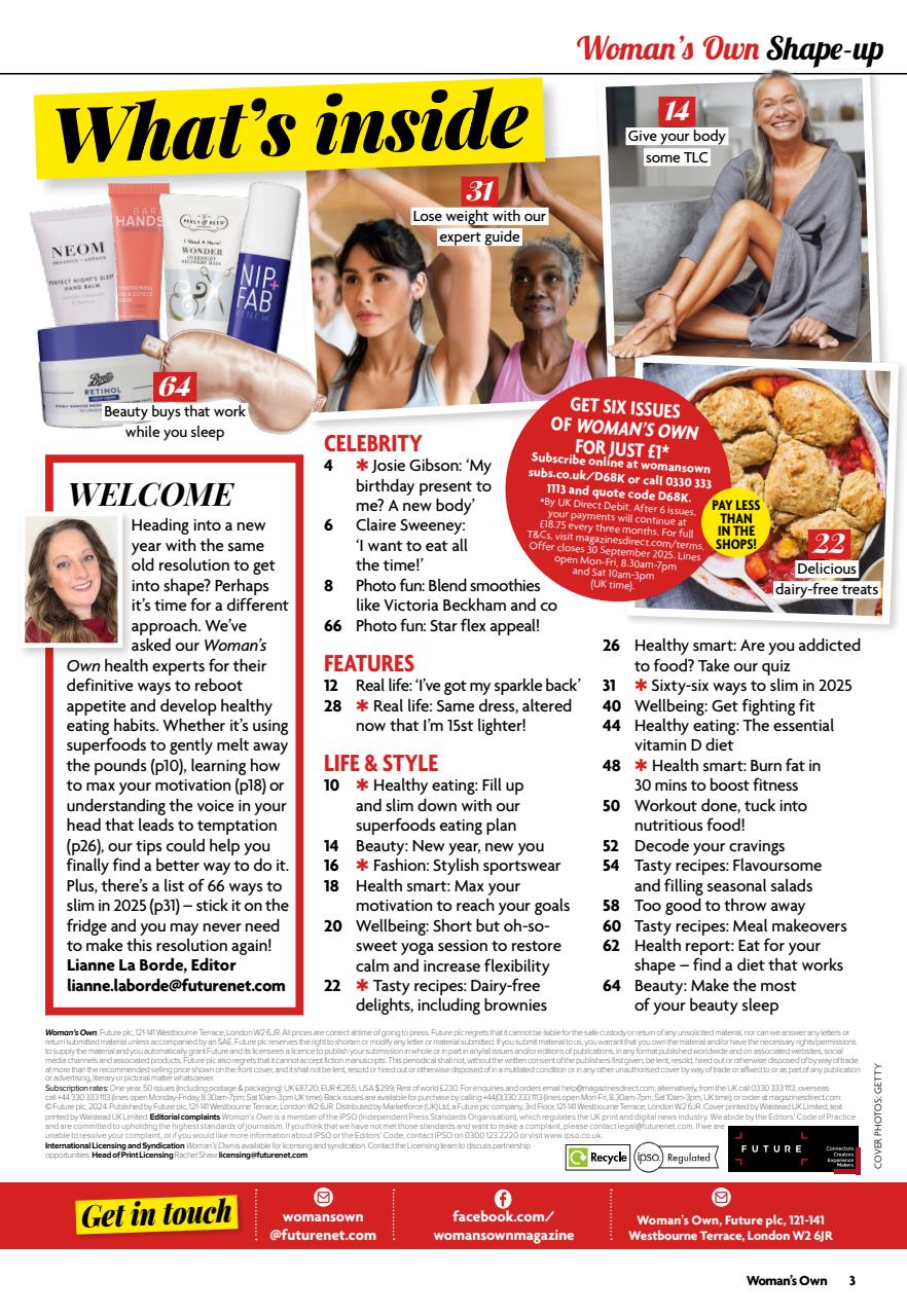 Woman's Own Lifestyle Special Preview Pages