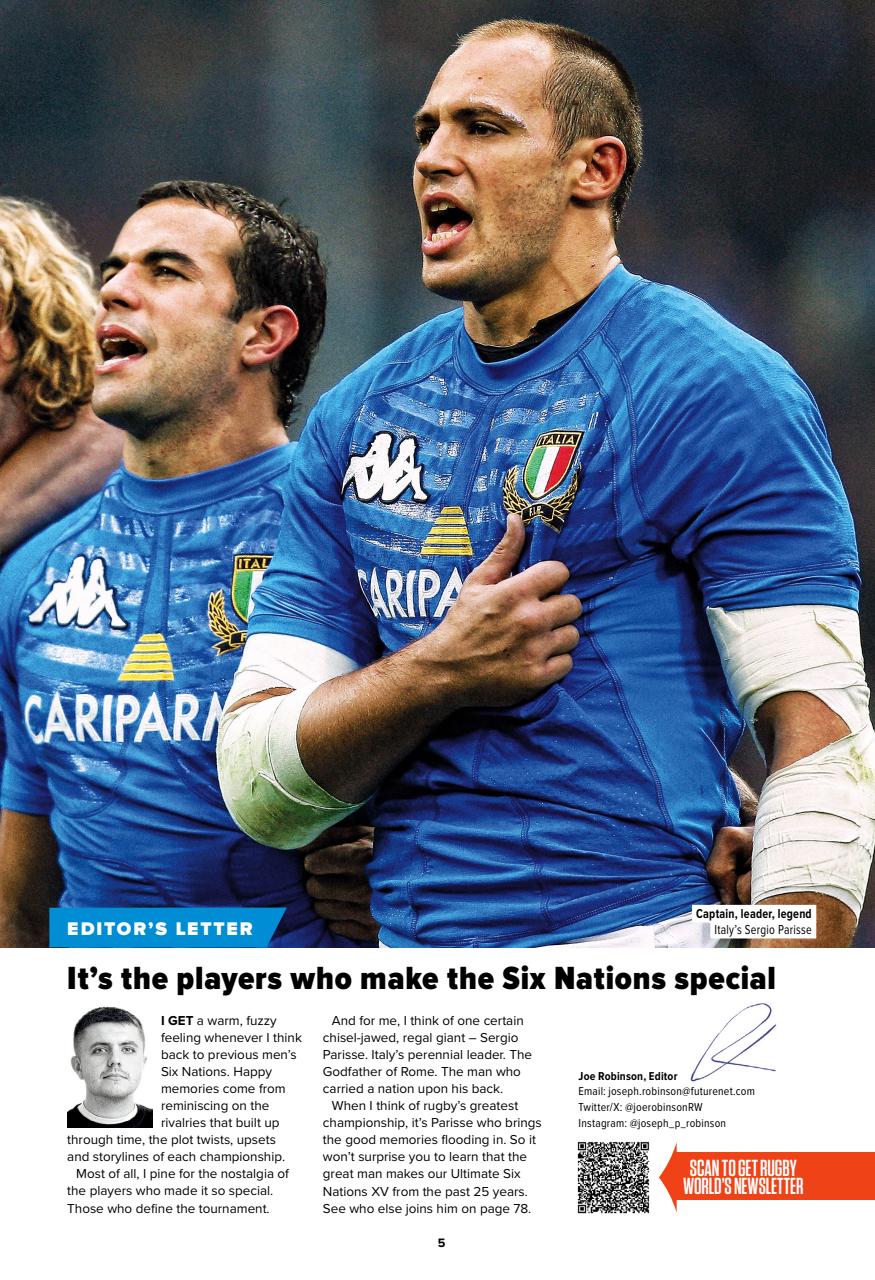 Rugby World Preview Pages