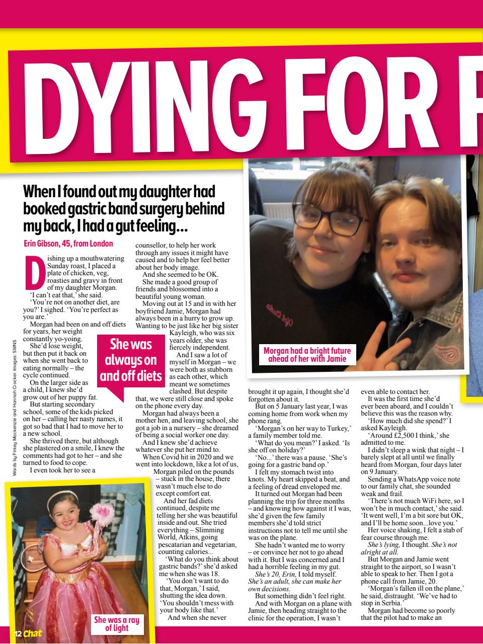 Chat Specials Preview Pages