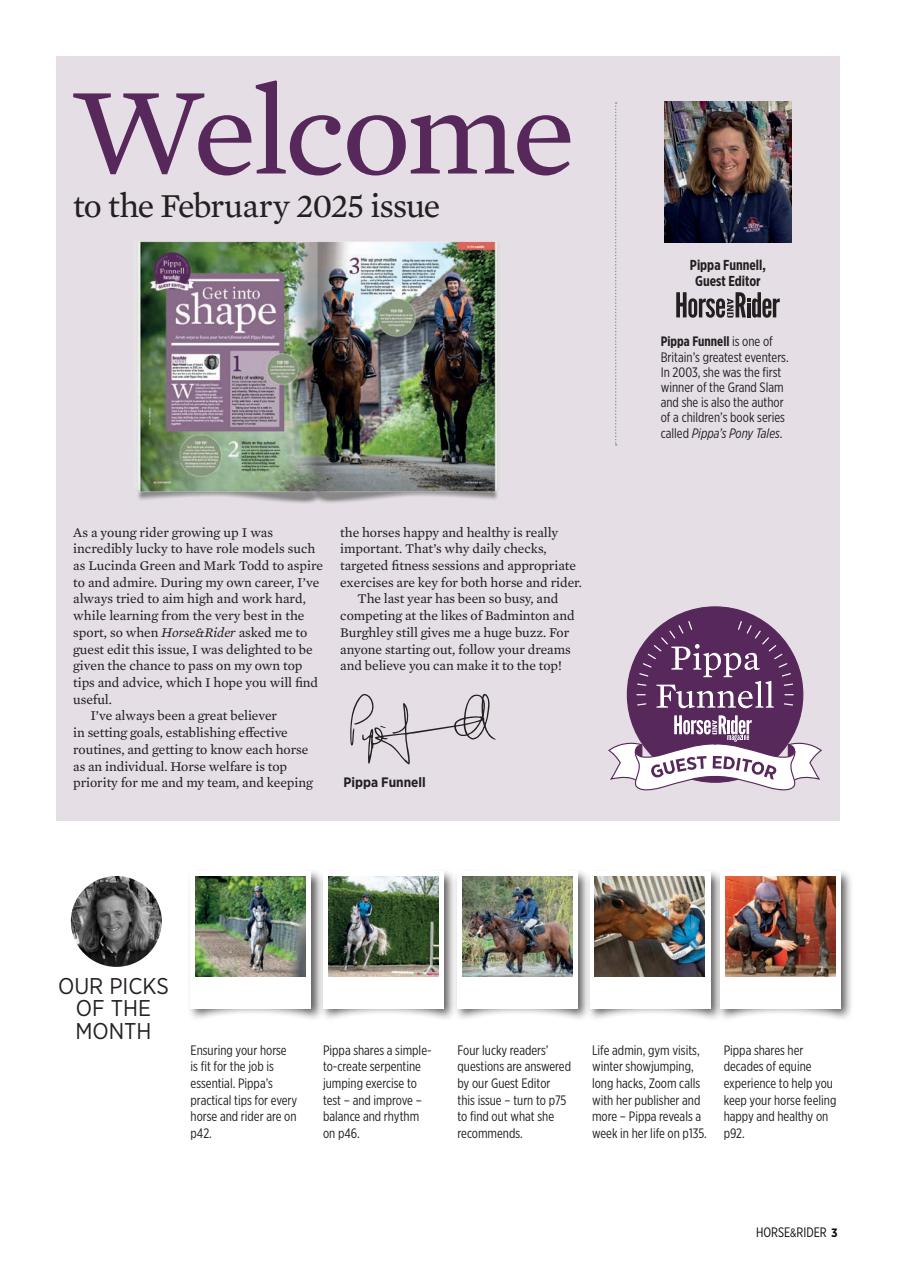 Horse&Rider Magazine - UK equestrian magazine for Horse and Rider Preview Pages