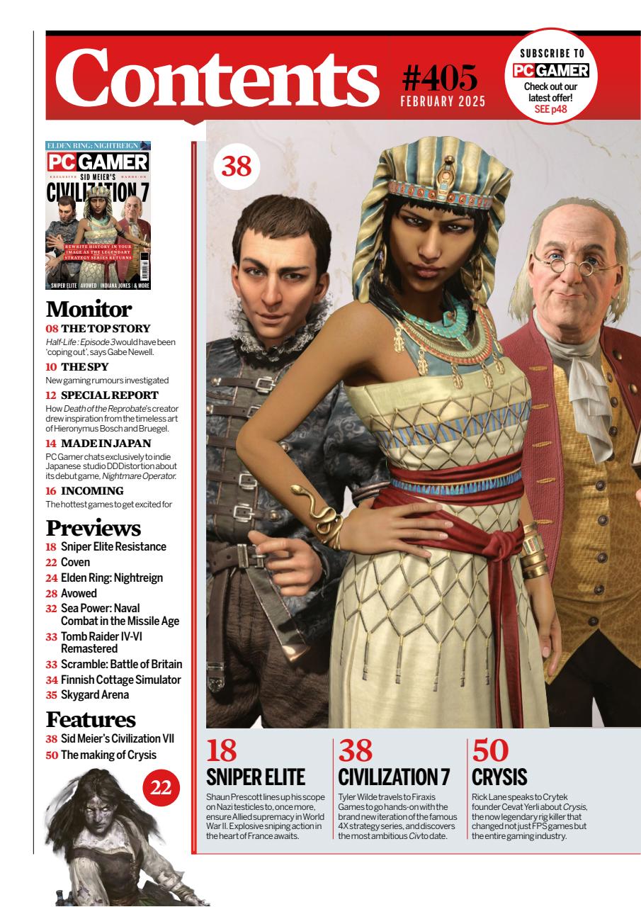 PC Gamer (UK Edition) Preview Pages