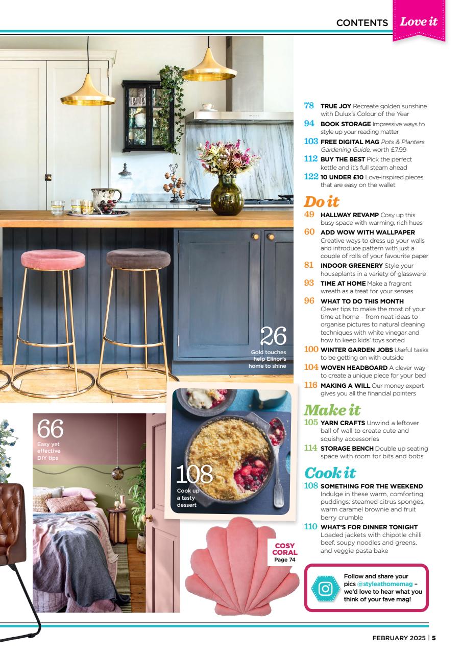 Style at Home Preview Pages