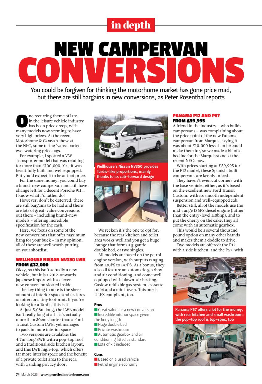 Practical Motorhome Preview Pages