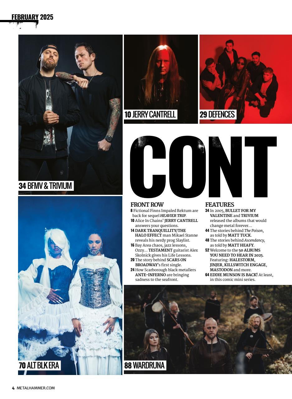 Metal Hammer Preview Pages