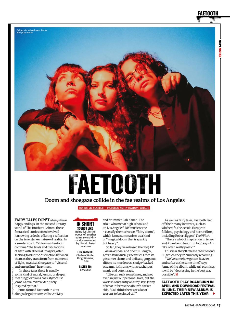 Metal Hammer Preview Pages