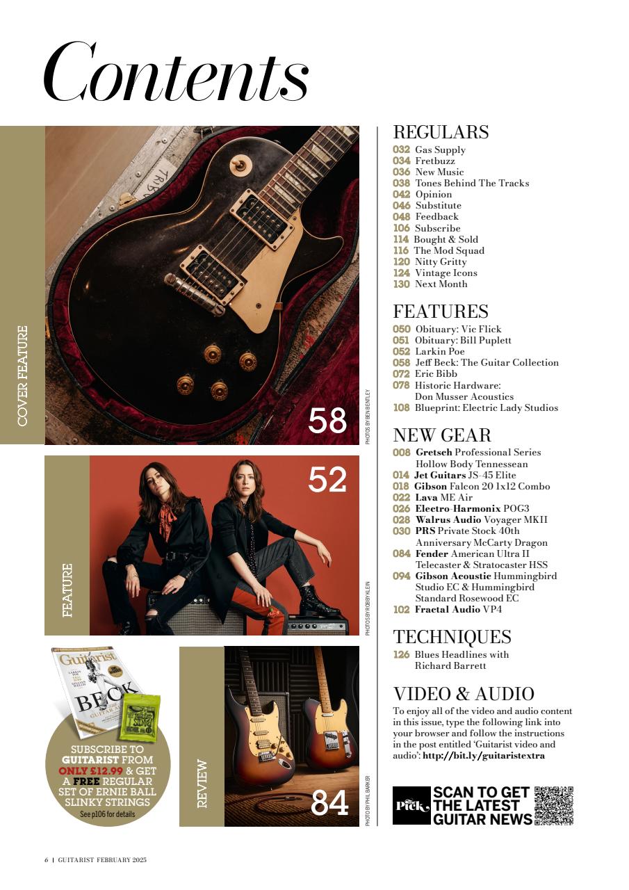 Guitarist Preview Pages