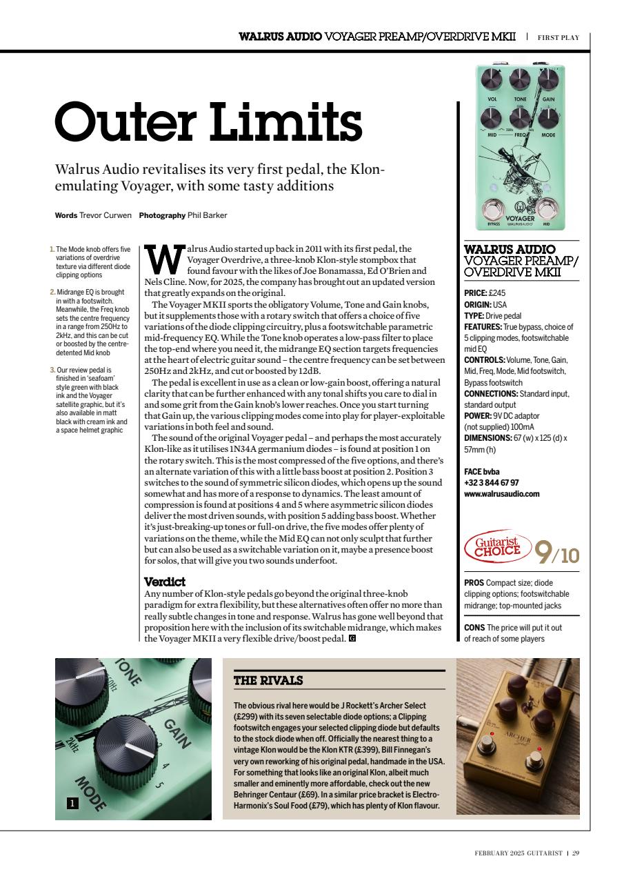 Guitarist Preview Pages